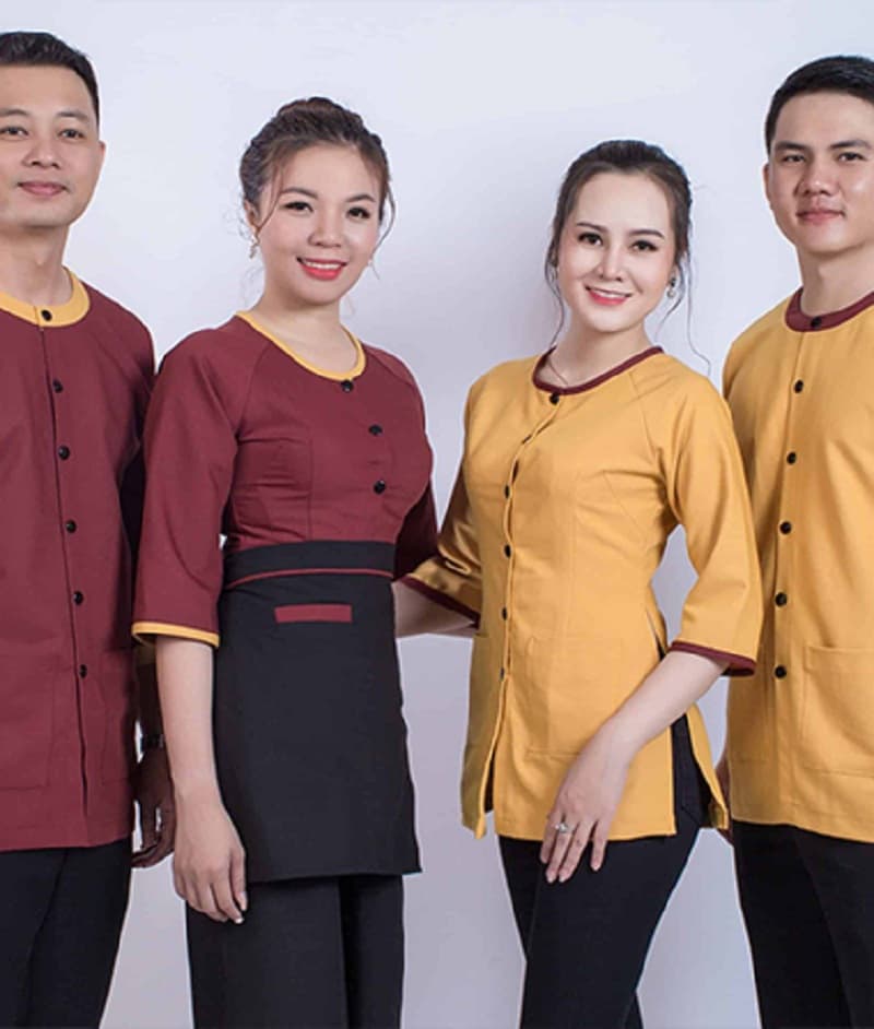 Khi thiết kế đồng phục nhà hàng Việt Nam, cần tạo chú trọng và tạo ra điểm nhấn riêng